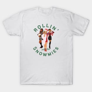 Rollin with the Snowmies - Clueless - 90s Christmas T-Shirt